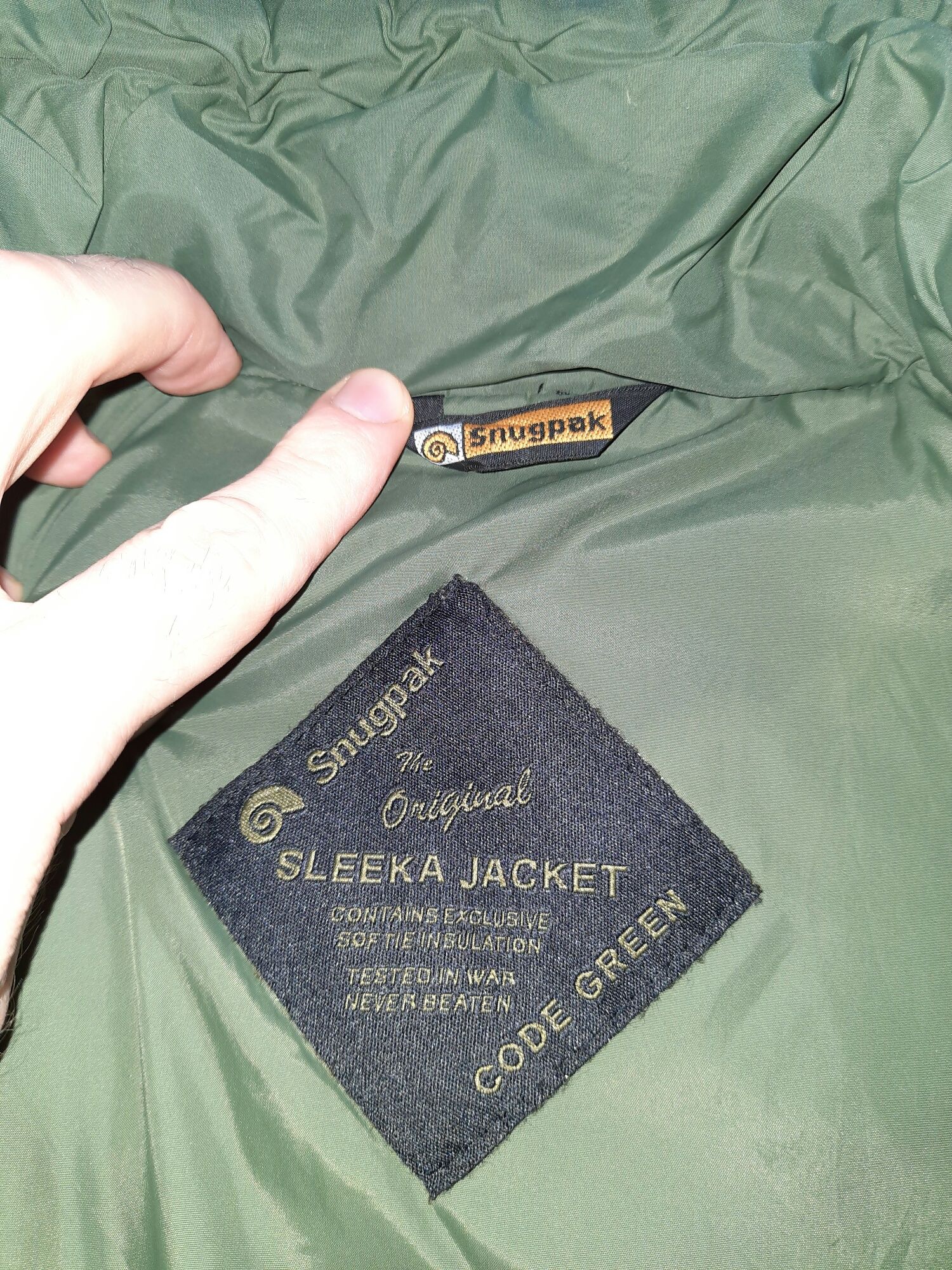 Нова куртка для полювання Snug Pak Sleeka jacket, S розмір