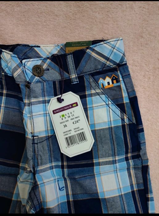 Calções menino sergente major