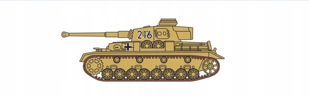 Airfix A02308V model Czołg do sklejenia Panzer IV