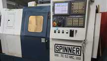 Tokarka CNC SPINNER model TC-52MC , oś C , napędzane narzędzia