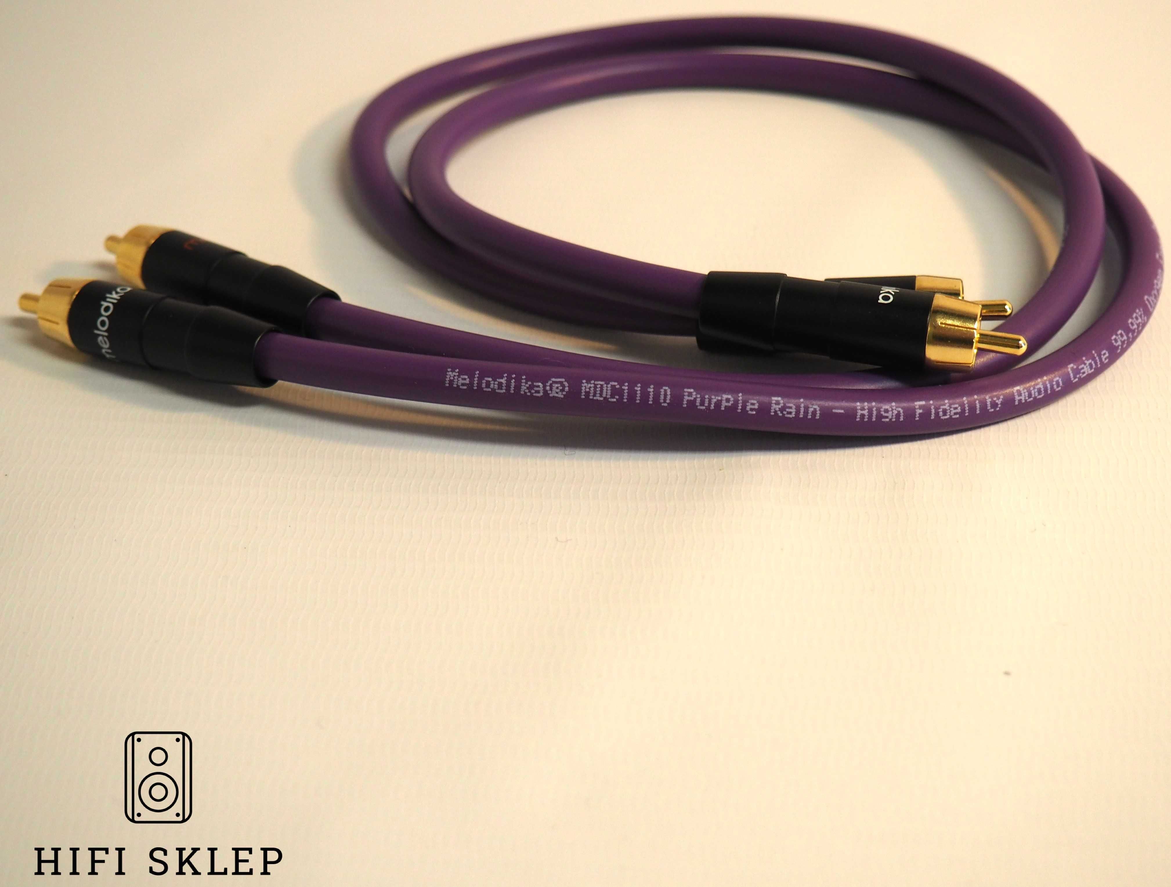 MELODIKA Purple Rain 2RCA na 2RCA- 0,5m