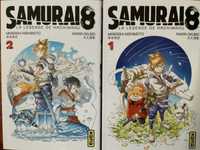 Manga "Samourai 8" tomes 1 et 2 en français édition premium coffre