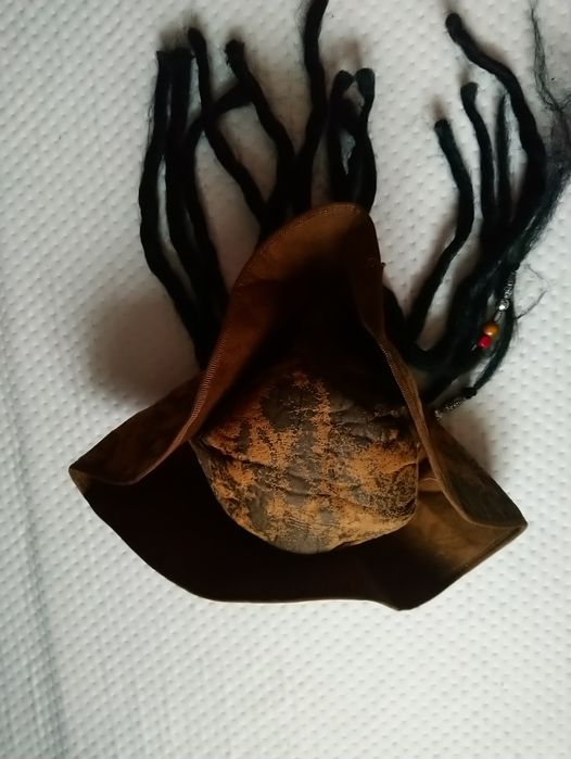 Карнавальна маска шапка Джек Горобець Піратський безрозмірна