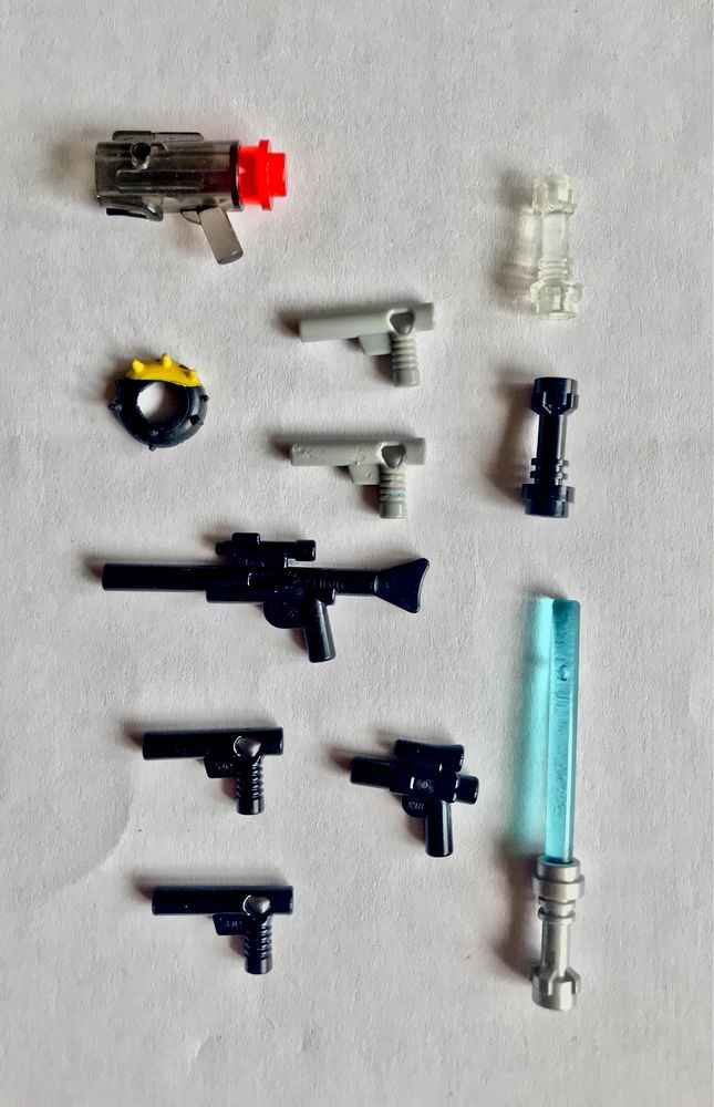 Lego star wars broń gadgety i inne