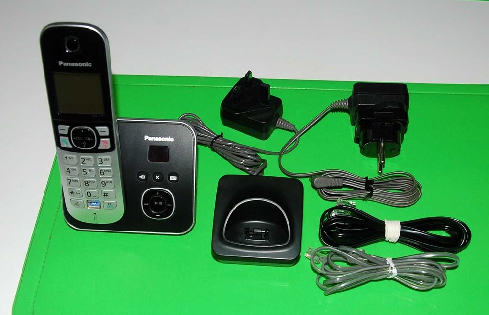 telefon bezprzewodowy Panasonic KX-TG6821E w stanie bdb - czytaj opis