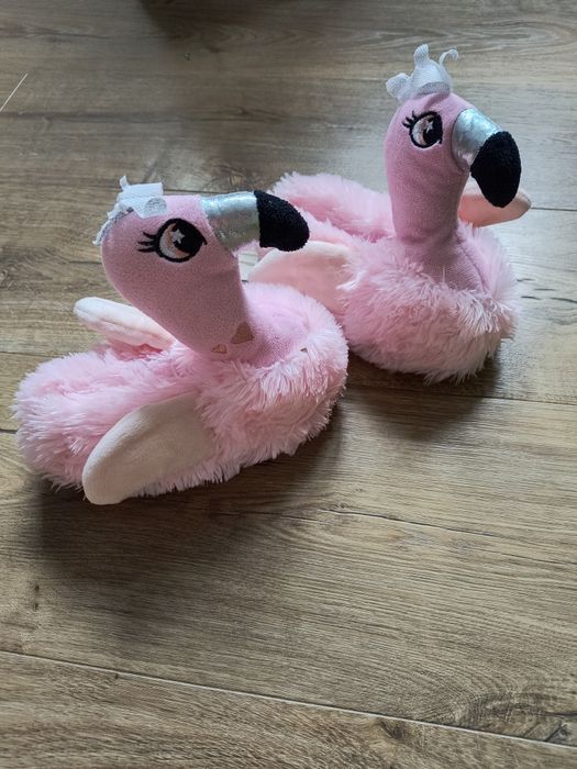 Kapcie flamingi rozmiar 26/27