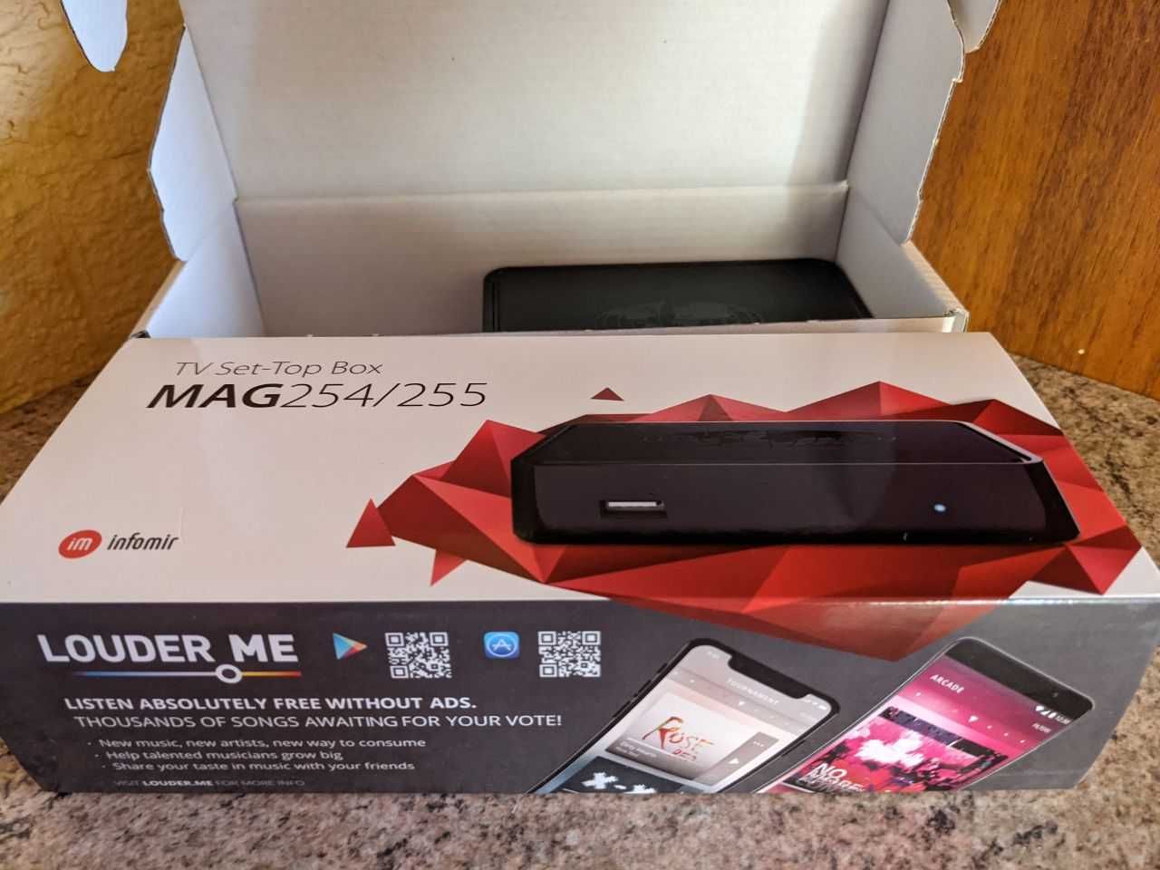 ТВ приставка IP TV set top box MAG254