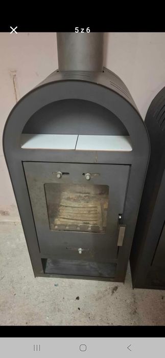 Piec kominek koza