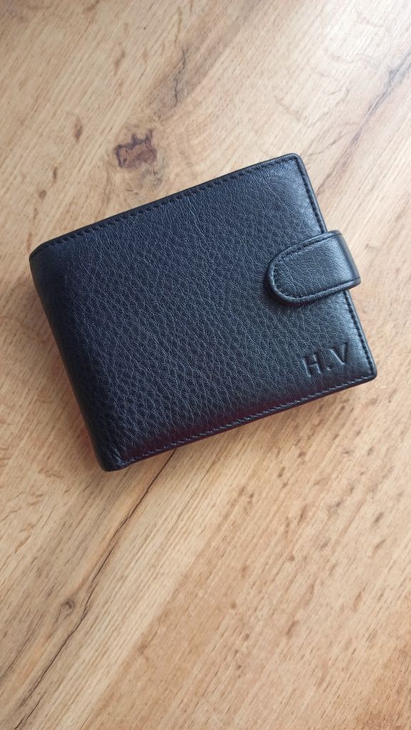 Чоловічий шкіряний гаманець портмоне