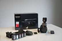 Sony NEX-VG30 – Kamera Full HD (bez obiektywu) + akcesoria