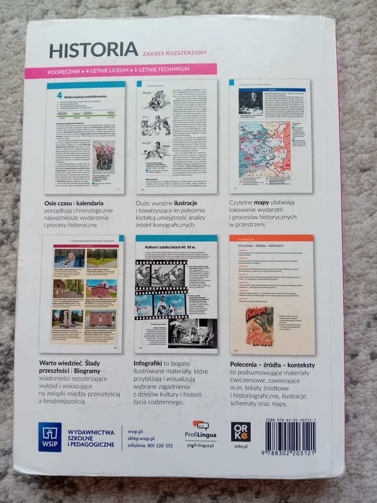 Podręcznik historia 4 klasa liceum zakres rozszerzony WSiP