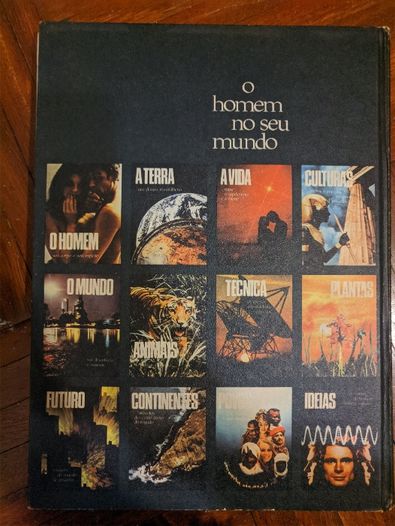 Livros colecção completa - O Homem no seu Mundo (década de 70)