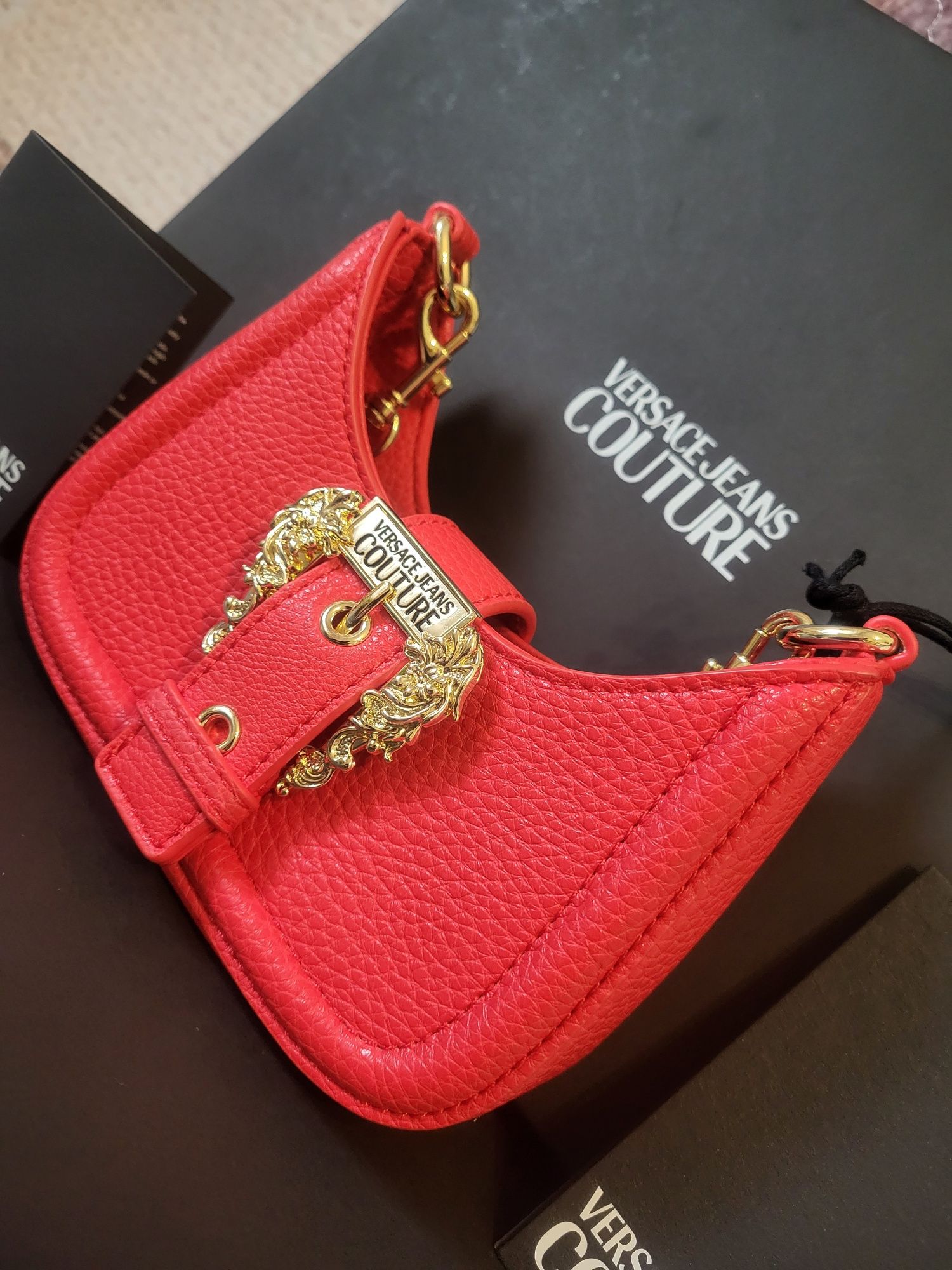 Torebka Versace Jeans Couture Czerwona !!!NOWA!!!