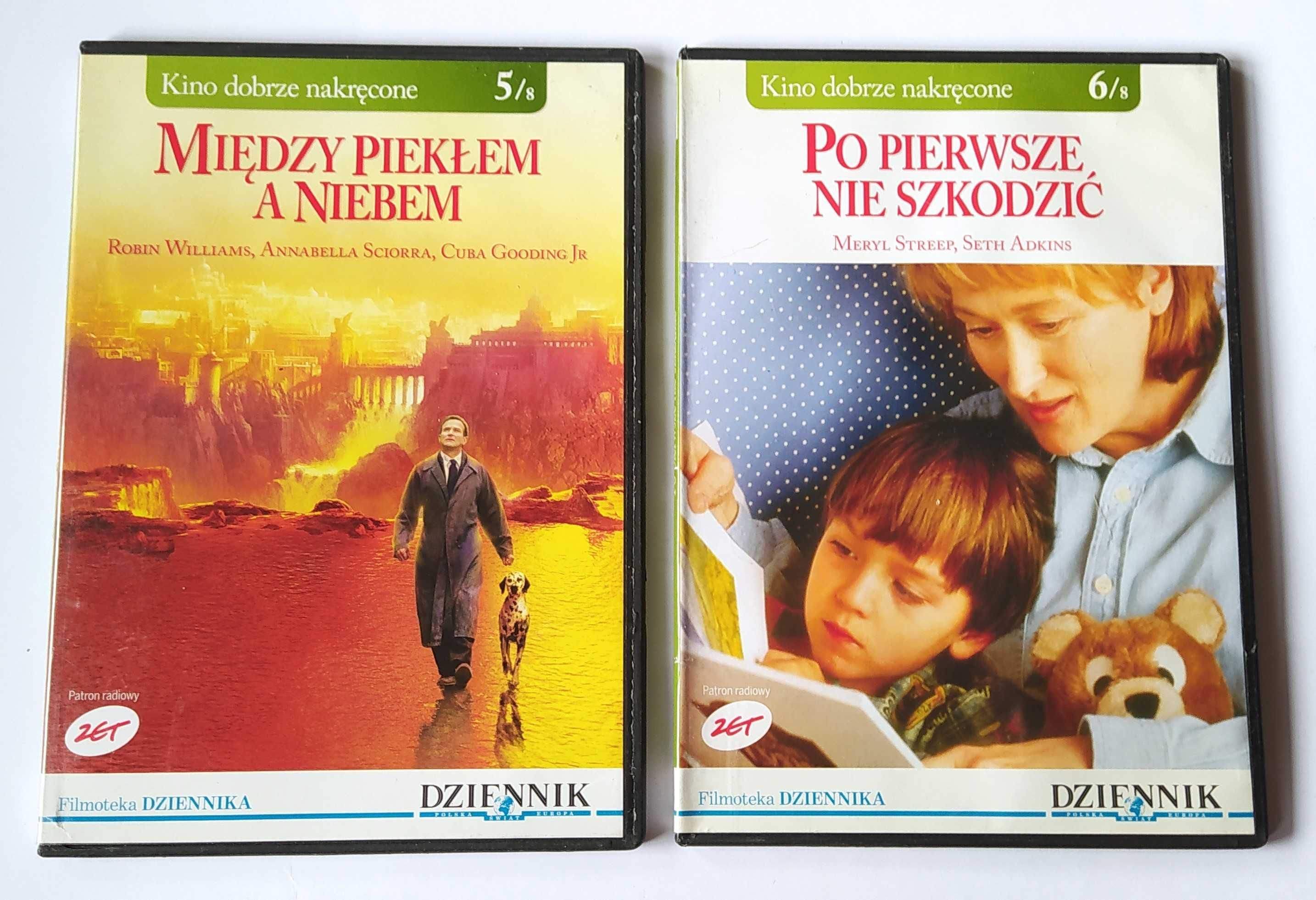 Kino Dobrze Nakręcone 8 DVD Filmoteka Dziennika