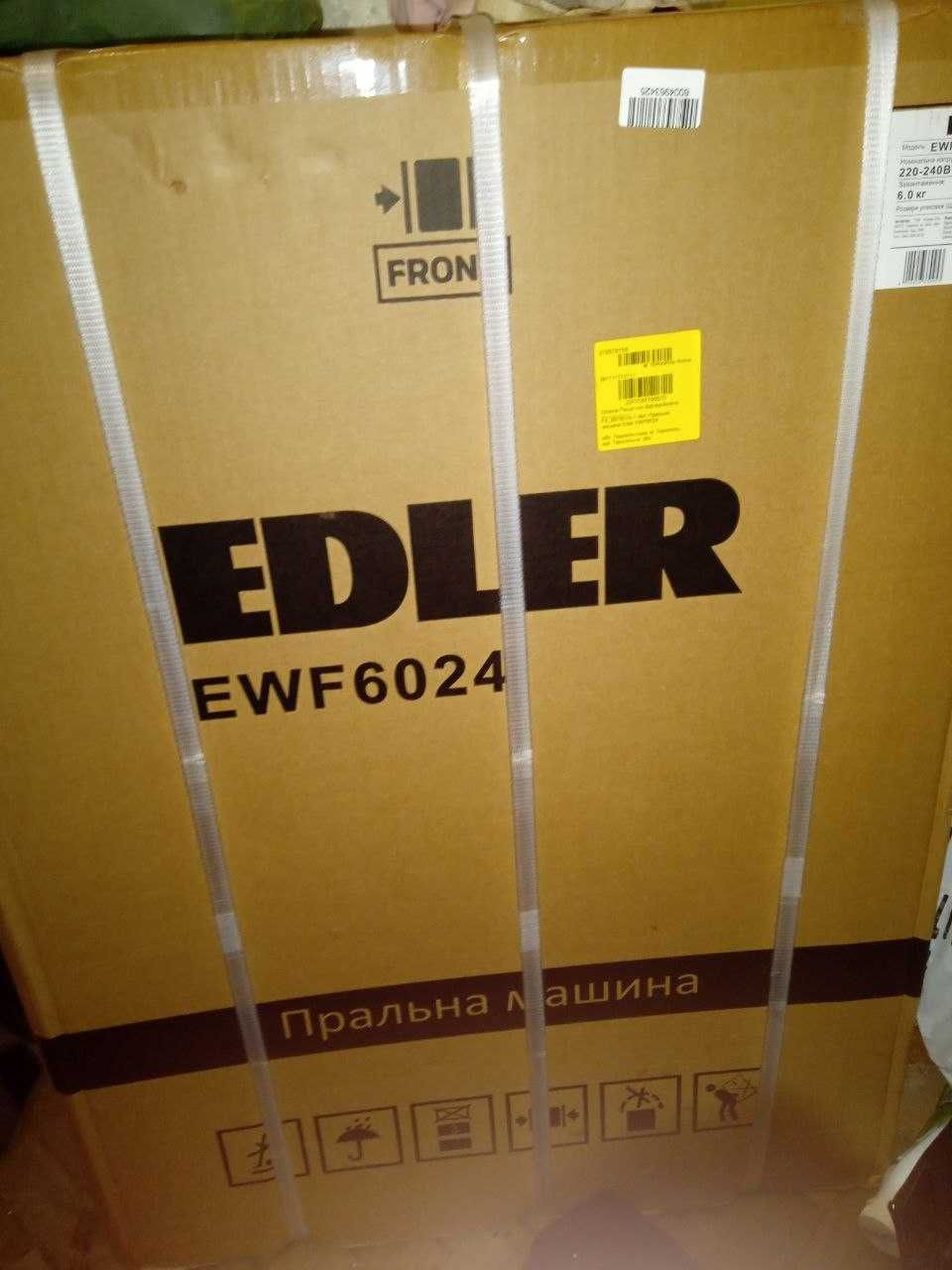 Пральна машина Edler EWF 6024
