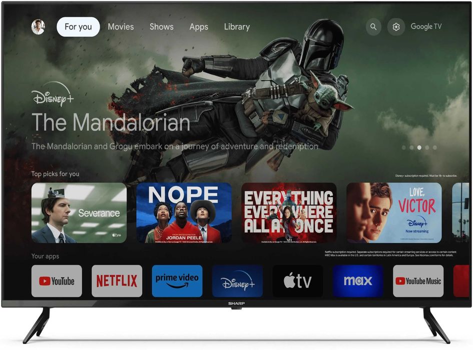 Telewizor SHARP 50GL4060E 50" LED 4K HDMI TV Nowy, Nieużywany 50 Cali