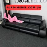 Шкіряний кутовий диван Бестселер