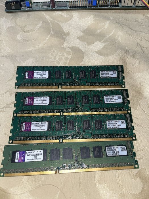 Комплект Материнская плата + процесор + память Super micro X8DTI-F