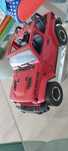 Jipe da jeep vermelho