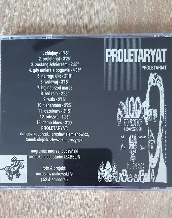Ploletaryat CD pierwsze wydanie punk rock