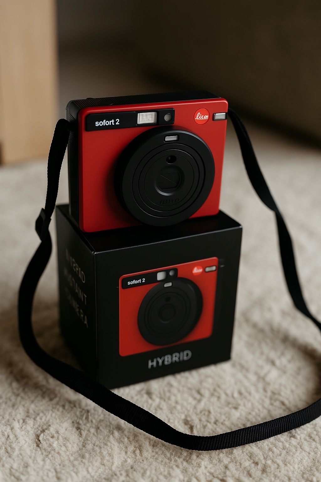 Câmara Instantânea Leica Sofort 2 – Edição Comemorativa, Como Nova!