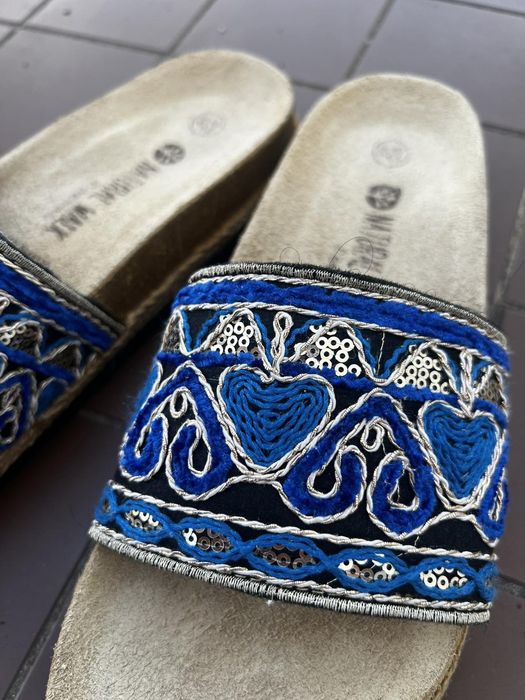 Фірмові жіночі шкіряні шльопанці