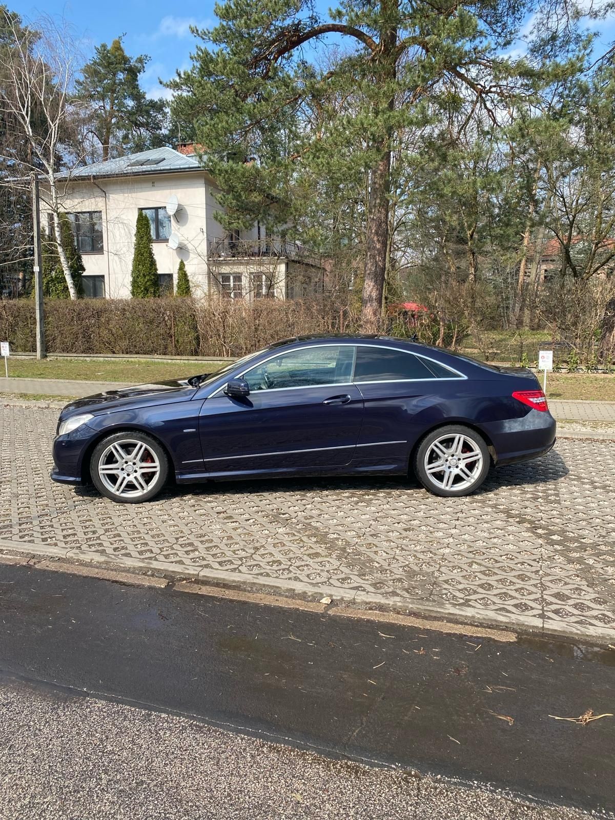 Piękny Anglik Mercedes E class 350 CDI C207 coupe 2011 3.0D V6