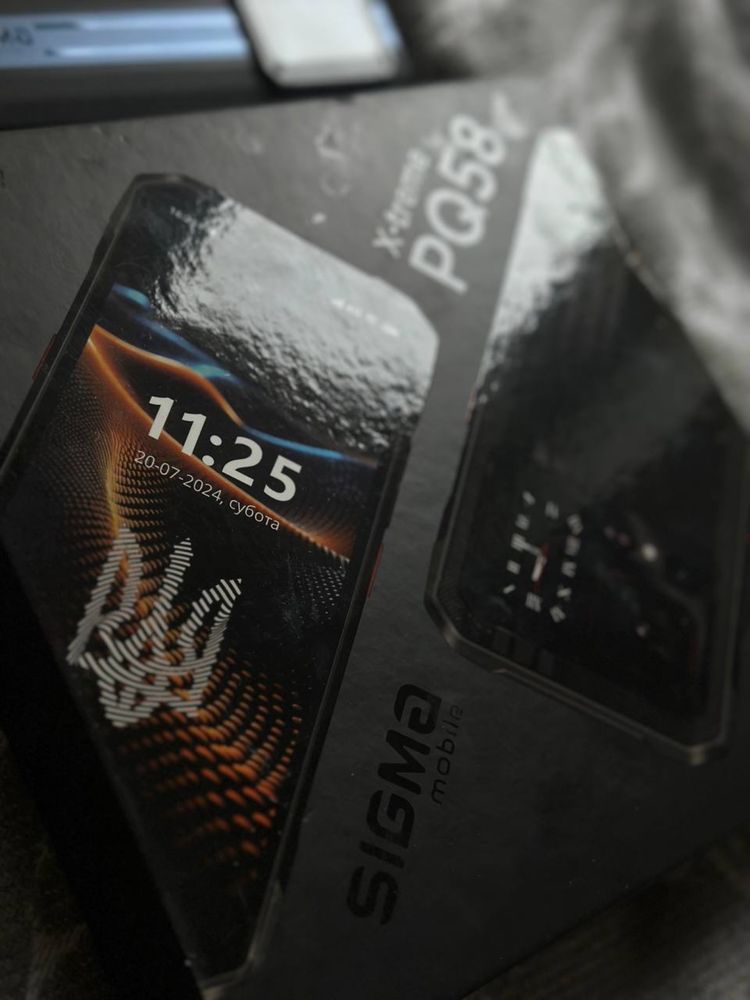 Мобільний телефон Sigma mobile X-treme PQ58 12/256GB Black