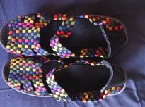 Buty letnie plecione.