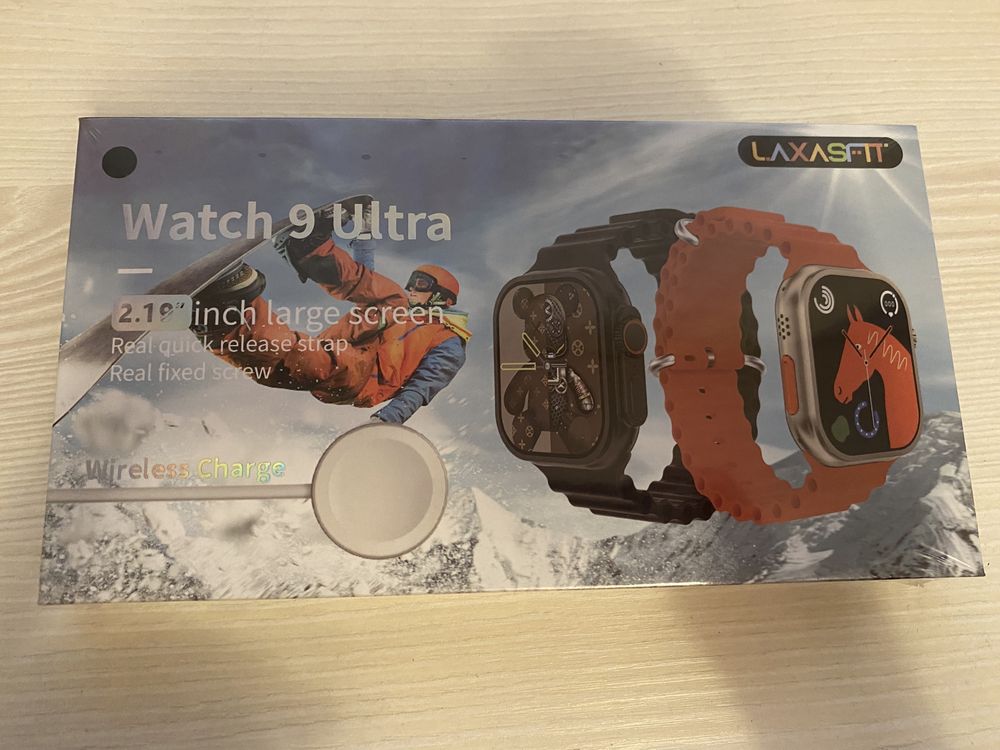 Smart watch 9 ultra 2.19 inch 49 mm black