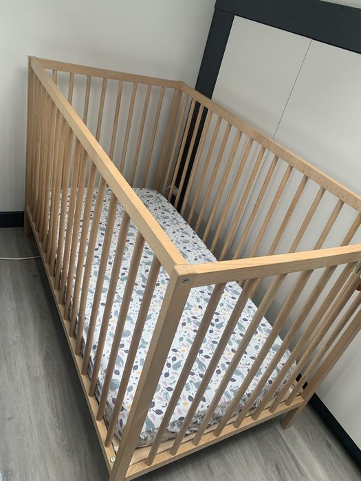 Łóżeczko niemowlęce z materacykiem 60x120 IKEA