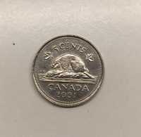 Moneta kolekcjonerska 5 cents Canada 2001 rok