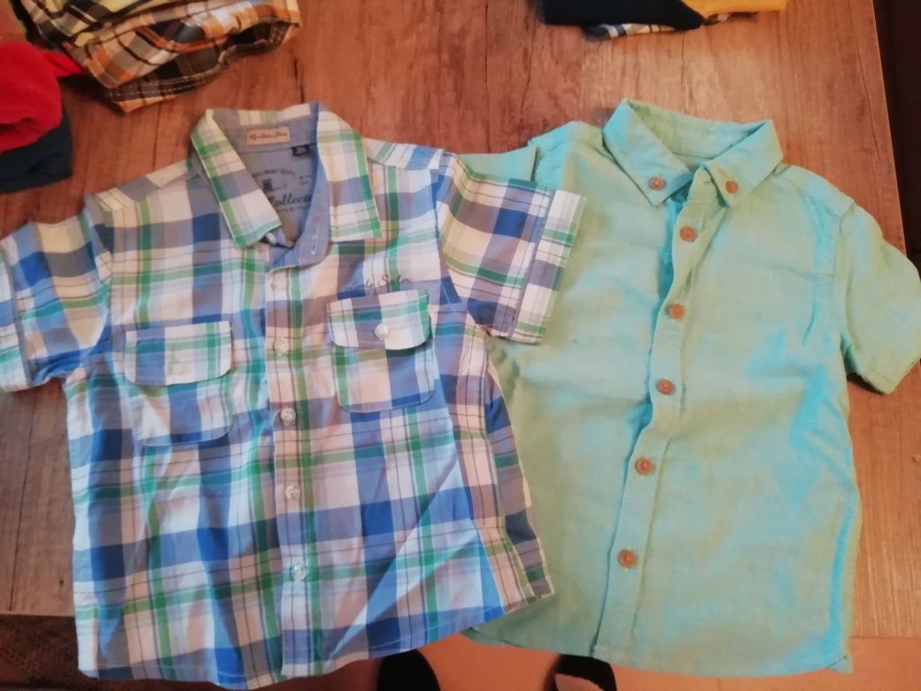 Camisas verão 12-18m