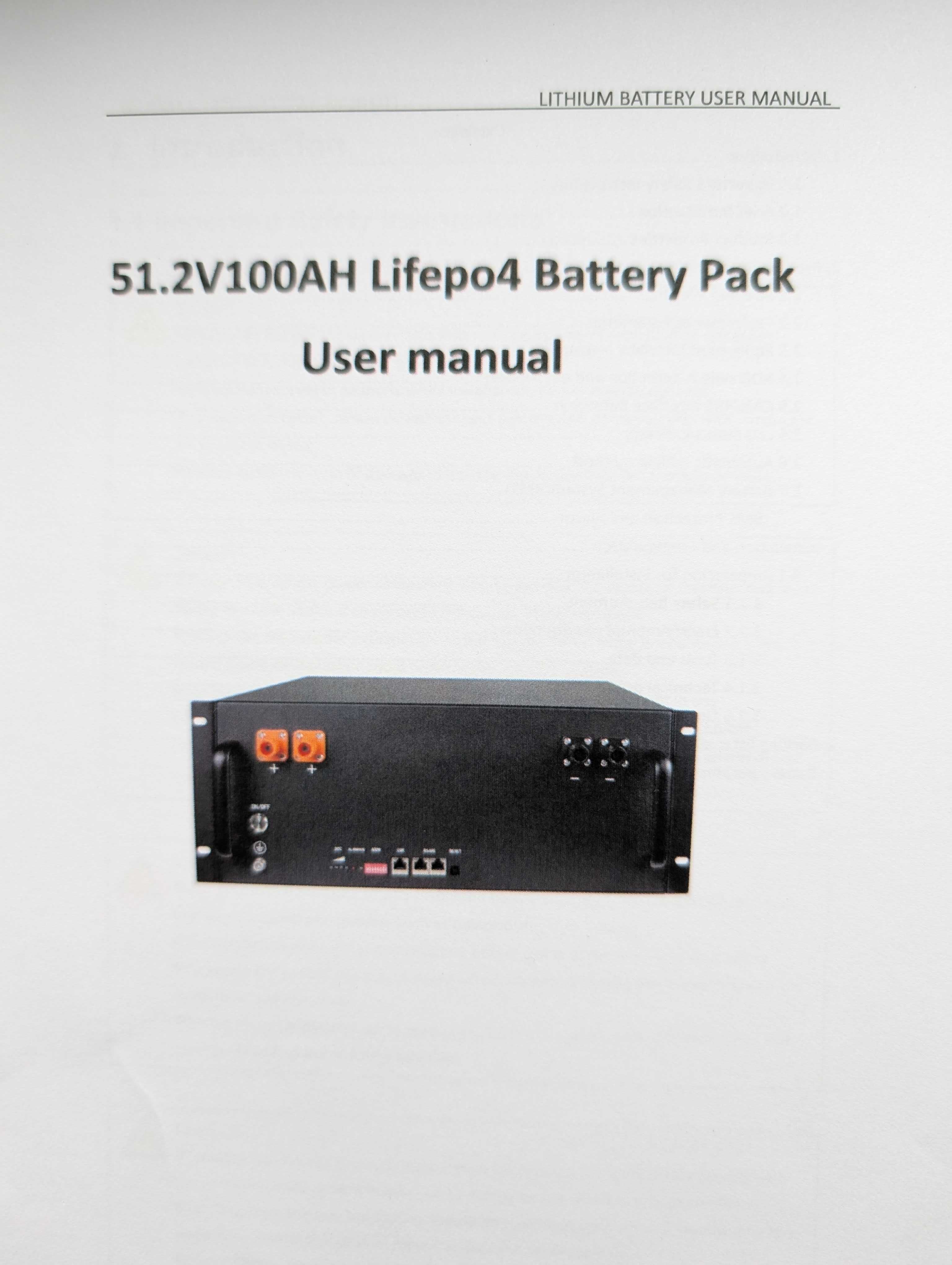 5KW Акумулятор + Інвертор Deye для безперебійного живлення
