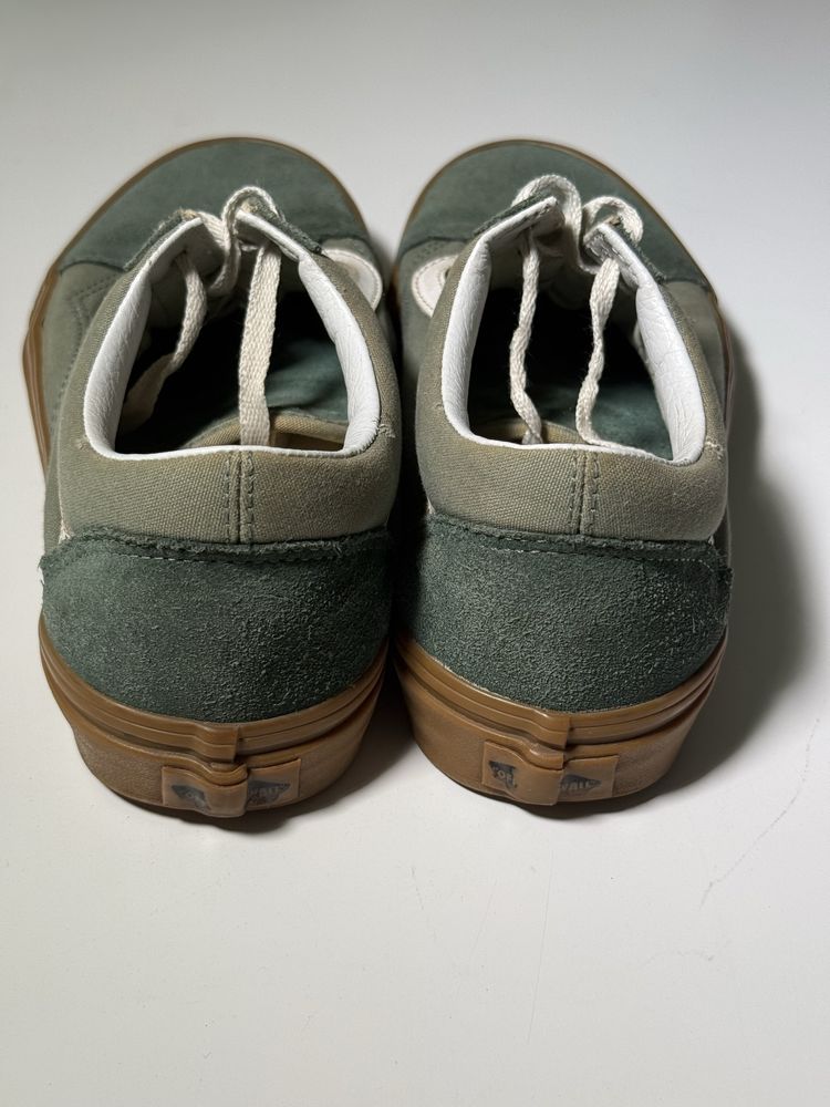 Vans old school зелені
