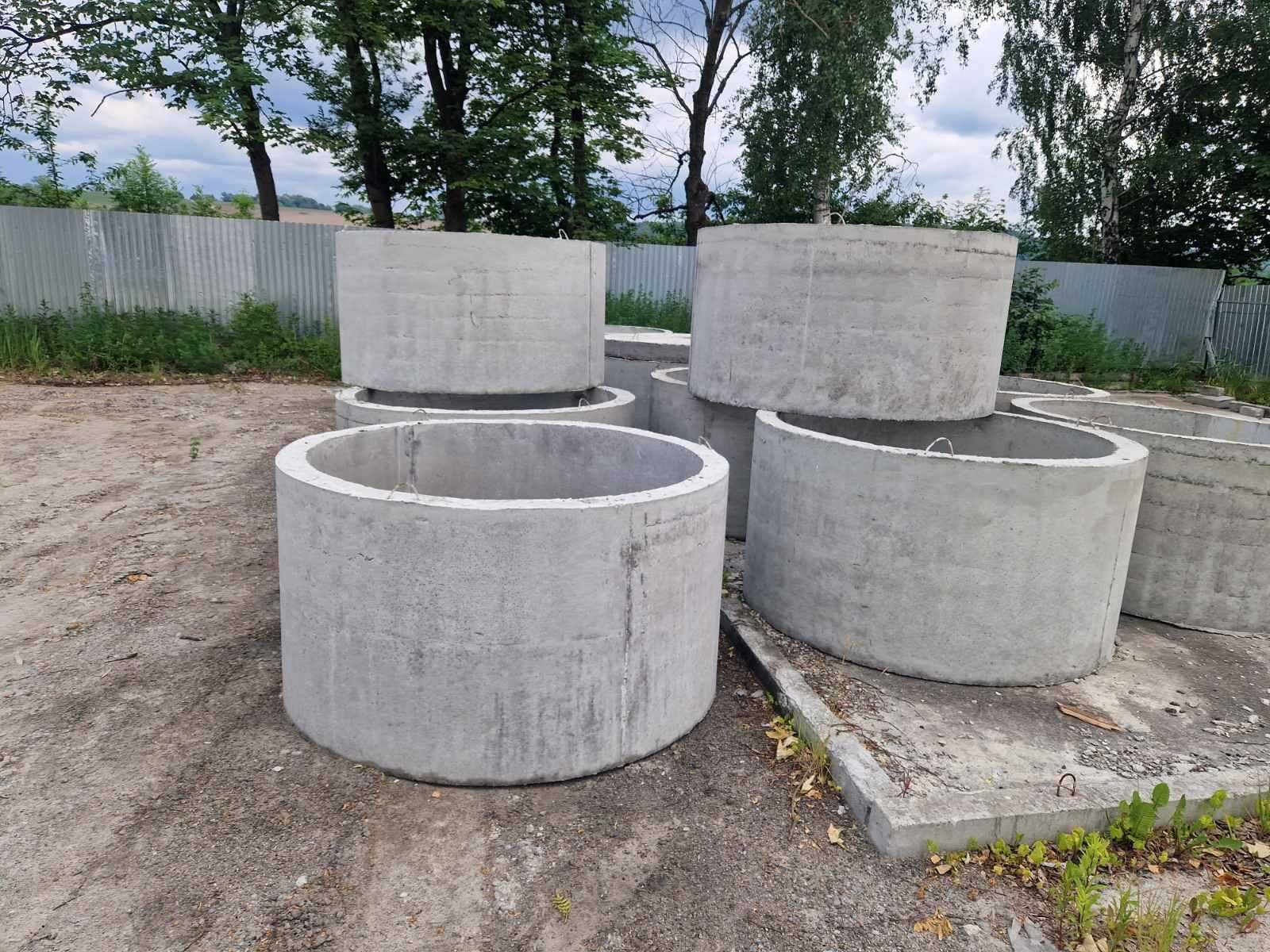 Кільця бетонні, блоки, цегла, піноблоки