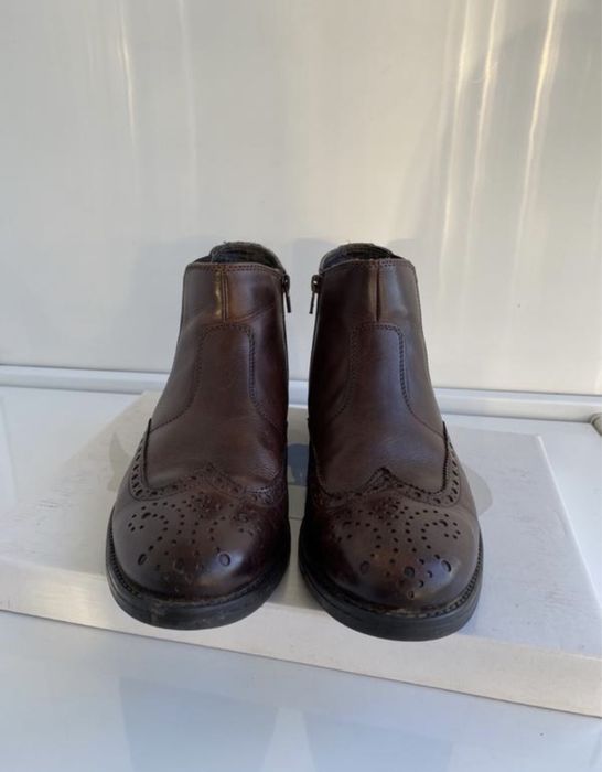 Чоловічі черевики челсі terrablu шкіряні