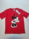 Czerwony T-shirt Disney 140cm