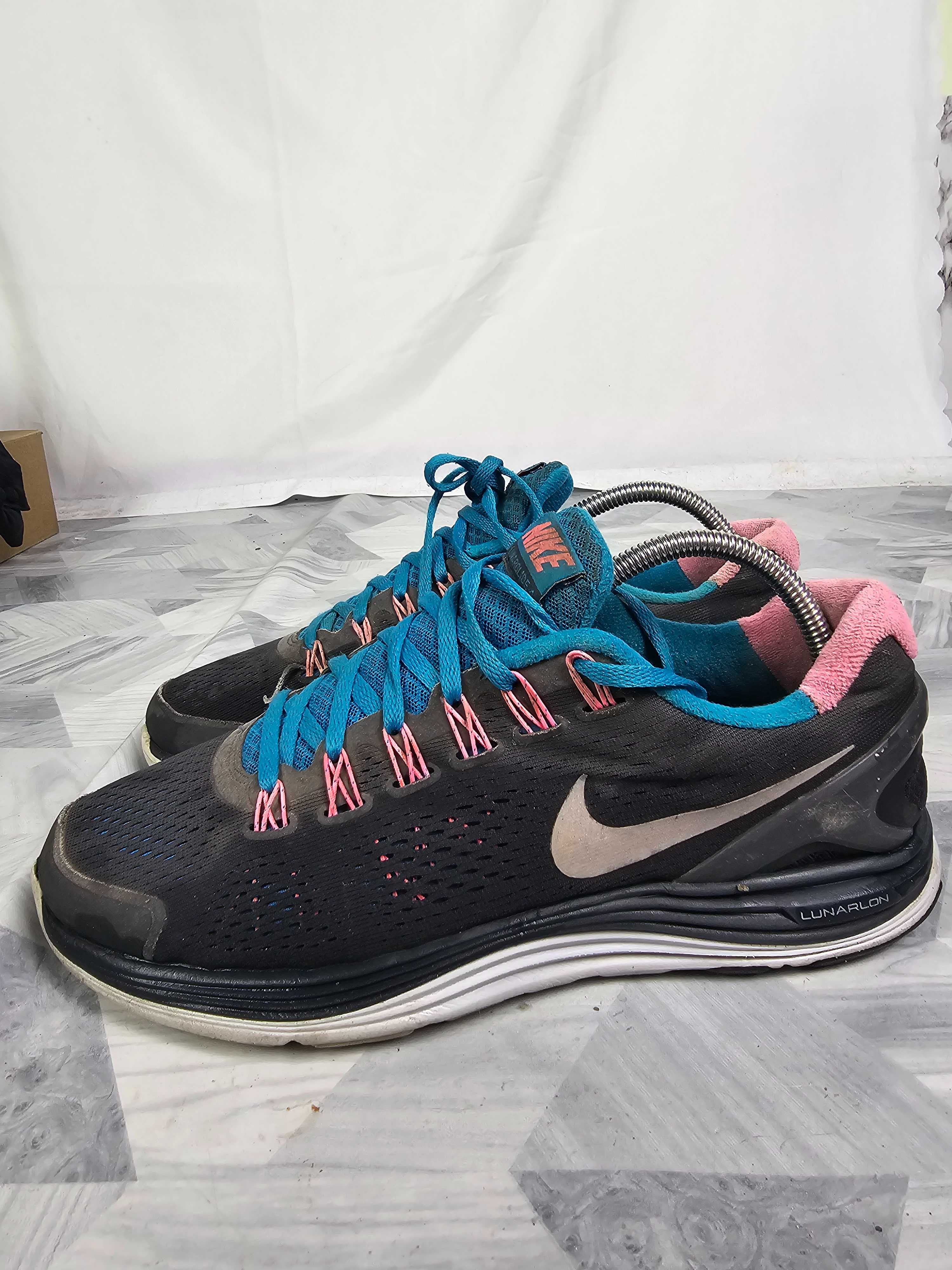 Sportowe buty męskie do biegania szare nike lunarglide 4 rozmiar 43