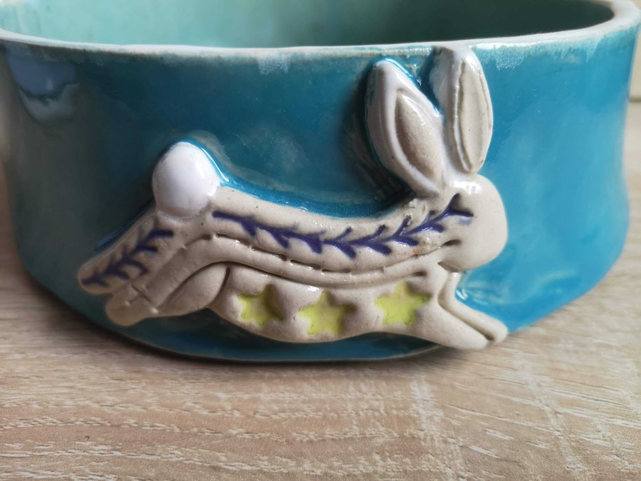 ceramiczna miska dla królika/ psa