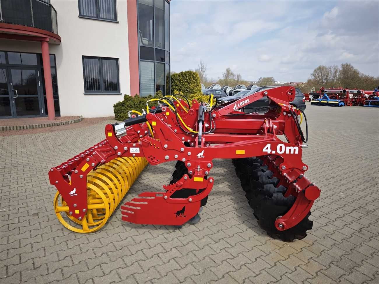 Brona talerzowa 4m 5m talerzówka Premium LUPUS Agromasz ROLEX