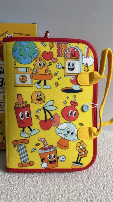 Nowe Montessori teczka edukacyjna tablica manipulacyjna