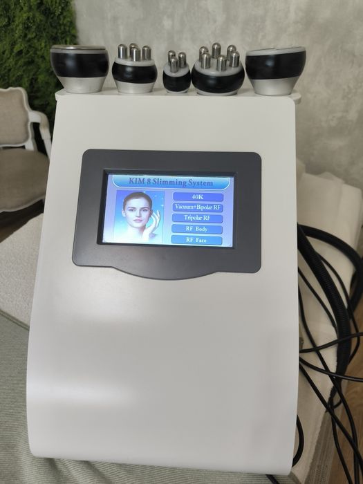 Equipamento multifunções (radiofrequência,, cavitação e vacuterapia)