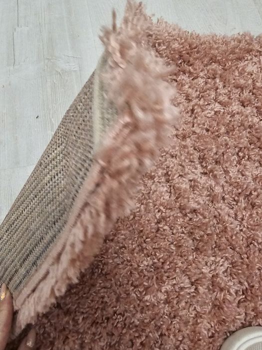 Dywan Shaggi 120x170 pudrowy róż