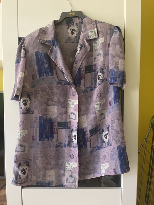 Koszula damska fioletowa