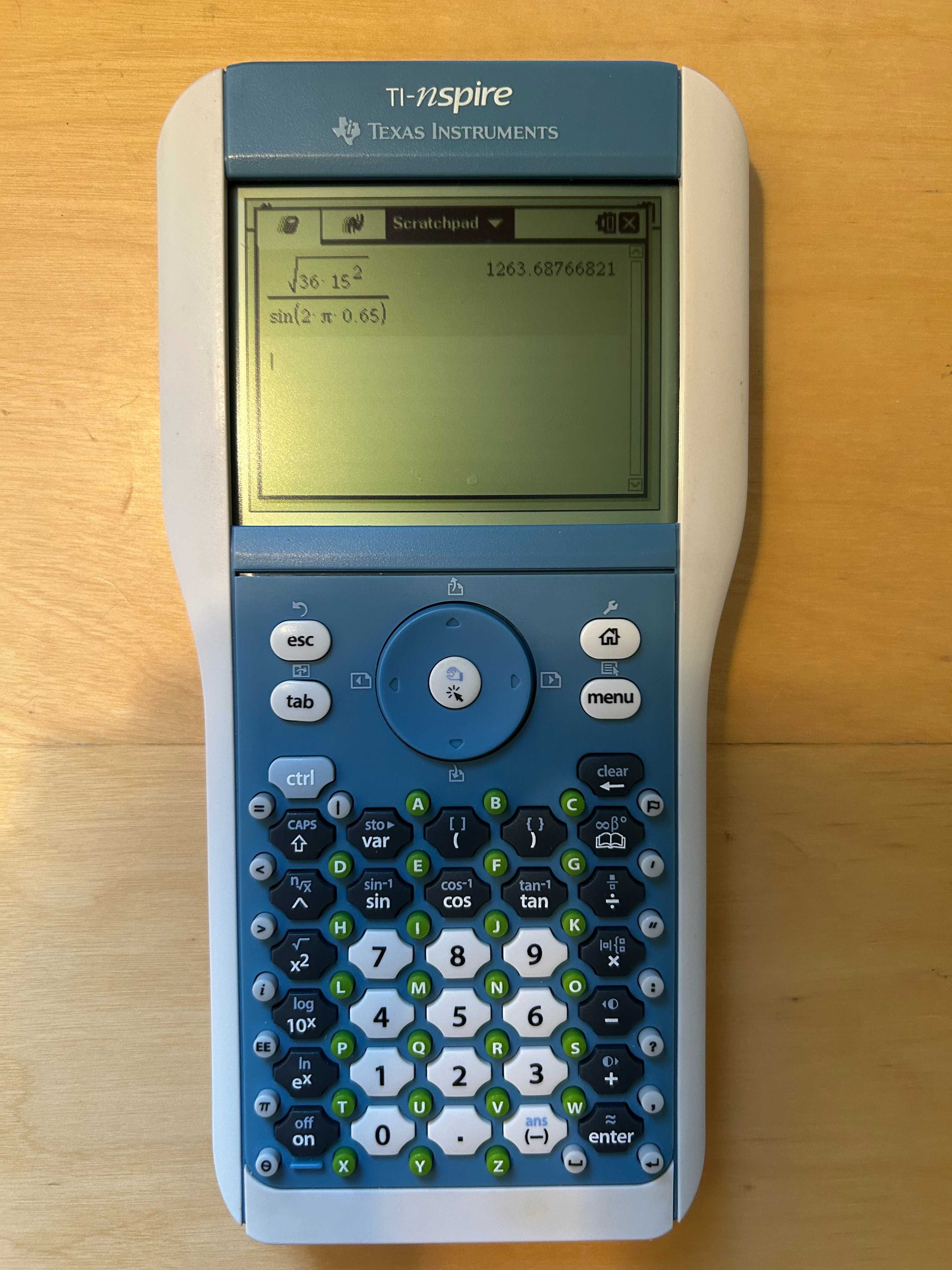 Kalkulator graficzny naukowy Texas Instruments TI-Nspire