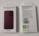 a NOWE Etui SMART z klapką case Samsung S22+ Burgund ORYGINALNE