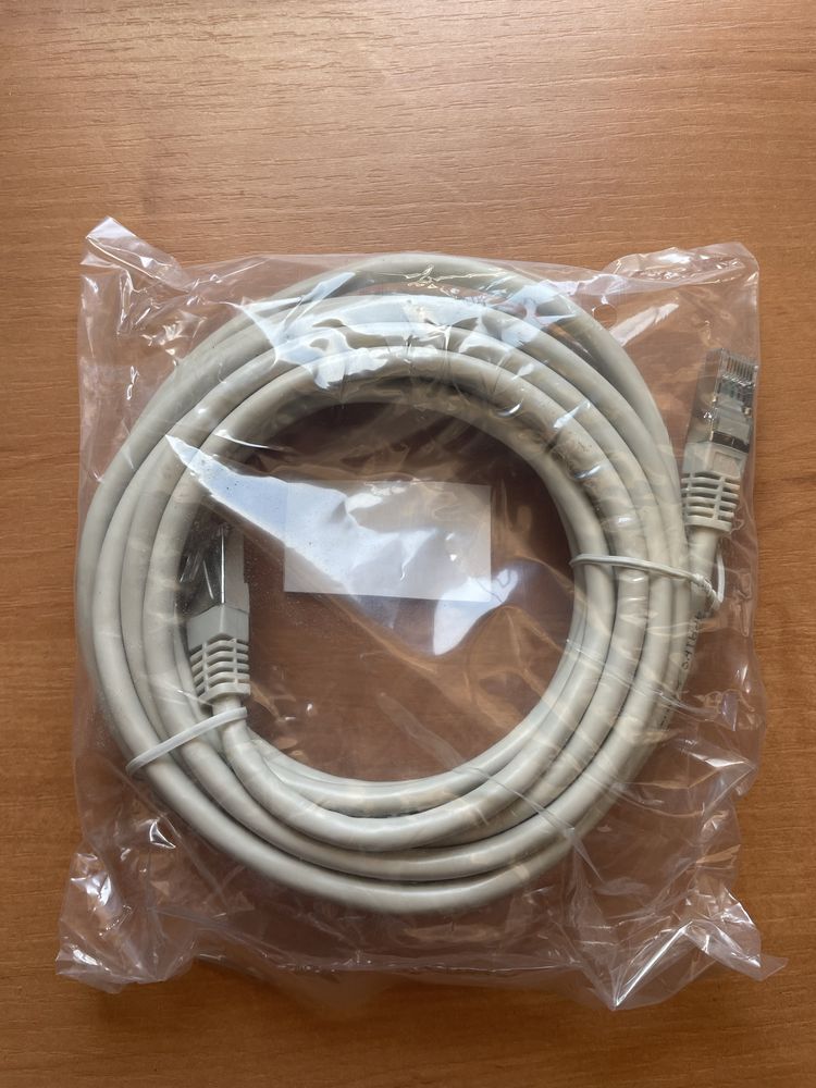 Kabel przewód sieciowy rj45 cat 6 5m patchcord kable