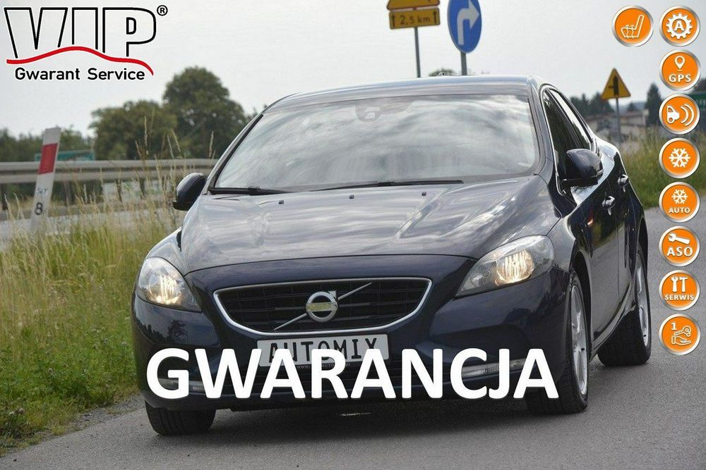 Volvo V40 1.6 HDi gwarancja AUTOMAT bezwypadkowy skóra nawi kamera serwis ASO