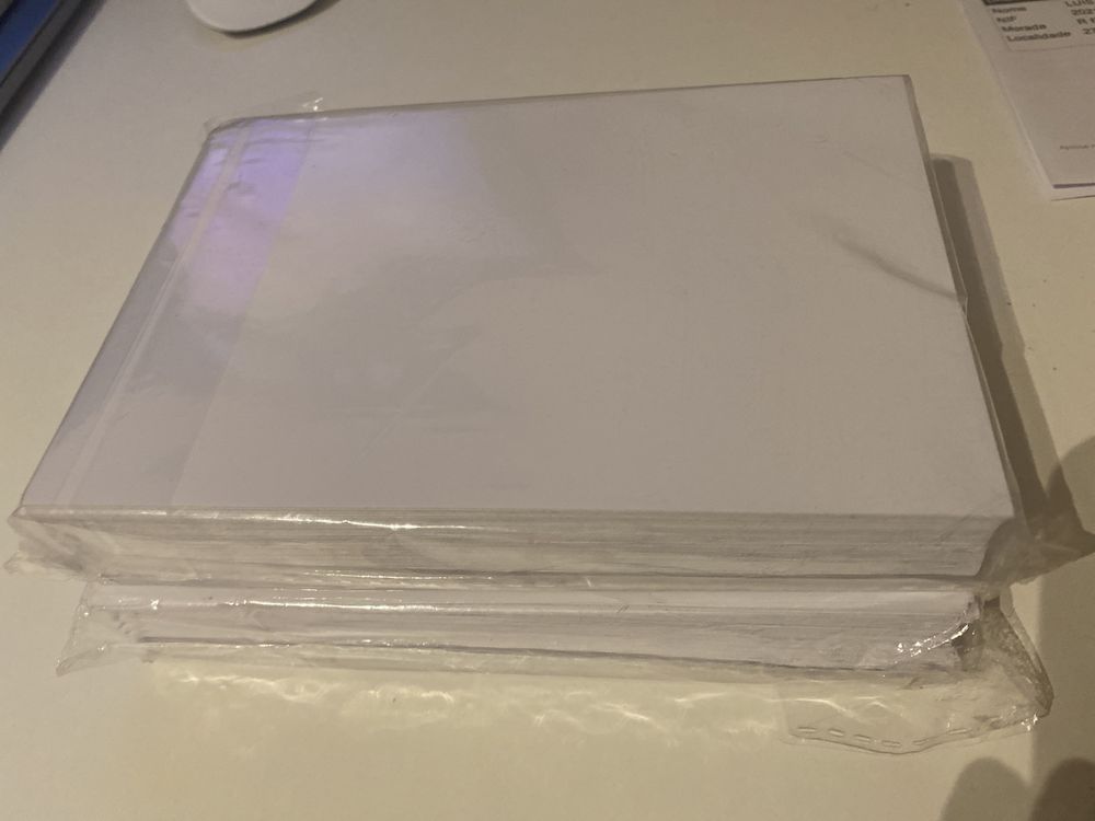 Duas embalagens de papel fotográfico (200folhas)